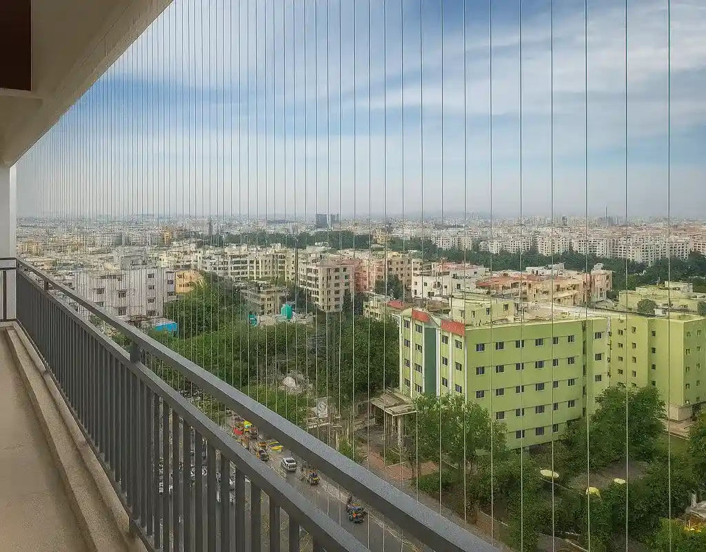 best balcony invisible grills