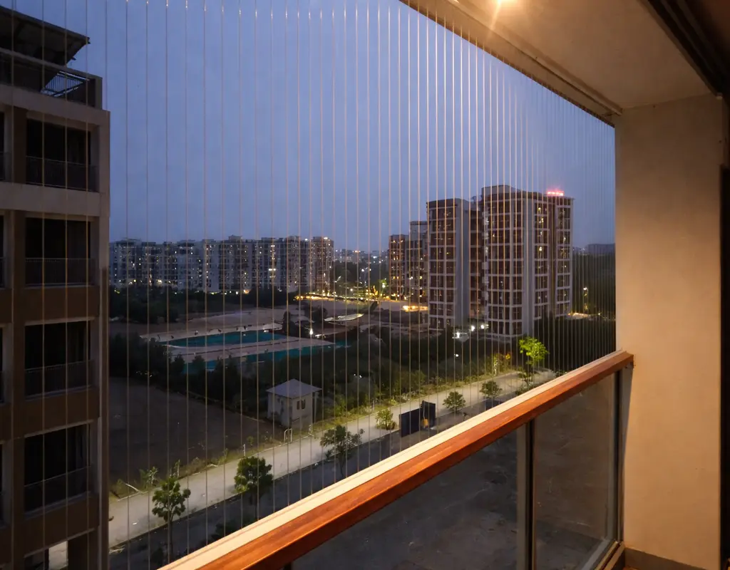 Premium Balcony Invisible Safety Grills in Kurnool