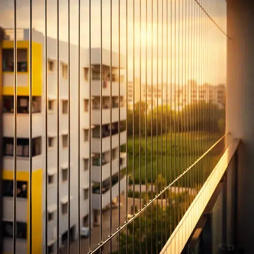 Premium Quality Balcony Invisible Grills in Hyderabad