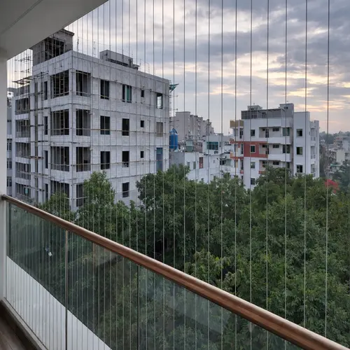 Ultimate Netting Premium Balcony Invisible Grills in Kakianda
