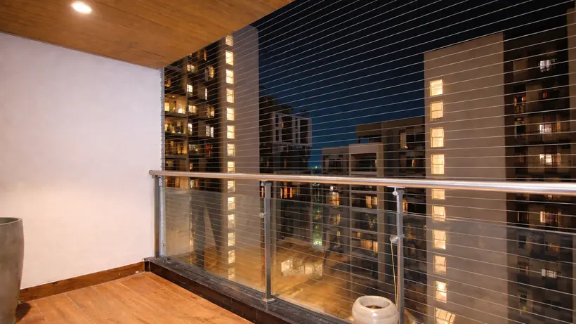 Ultimate Netting Top Balcony Invisible Grills in Kakianda