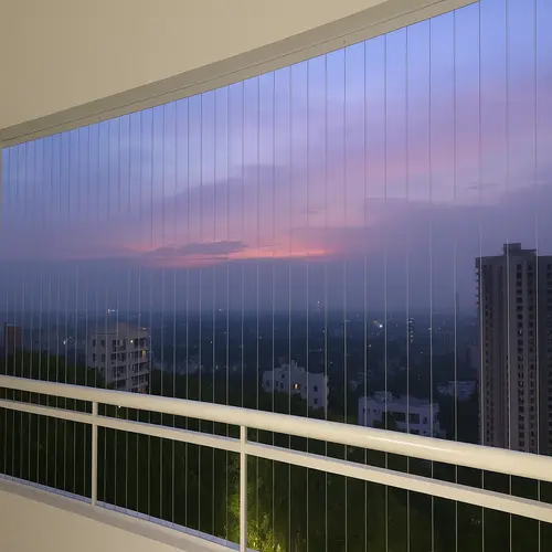 Quality Balcony Invisible Grills in Chennai